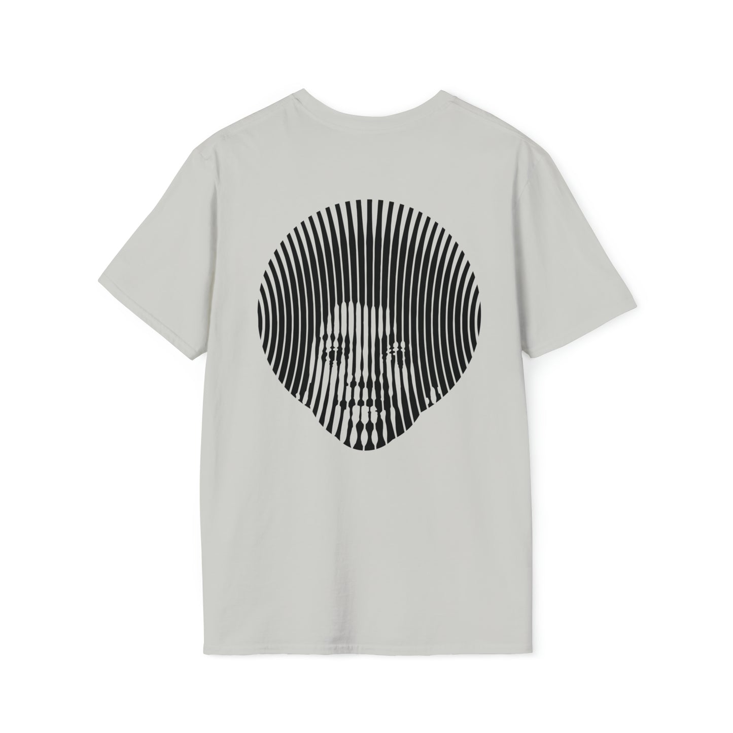 100% Cotton T shirt . Custom t shirt design featuring young Michael Jackson, Back side full face image and front side text. Grey color tee shirt