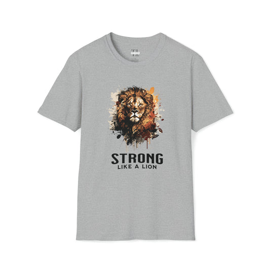 Strong Like a Lion Everyday T Shirt